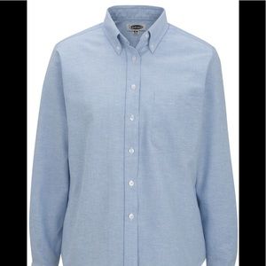 Edwards Ladies long sleeve oxford shirt